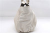 Authentic GUCCI Abbey Vintage Shoulder Tote Bag Leather 189831 White 2764E