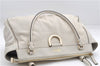 Authentic GUCCI Abbey Vintage Shoulder Tote Bag Leather 189831 White 2764E