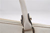 Authentic GUCCI Abbey Vintage Shoulder Tote Bag Leather 189831 White 2764E