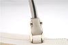 Authentic GUCCI Abbey Vintage Shoulder Tote Bag Leather 189831 White 2764E
