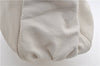 Authentic GUCCI Abbey Vintage Shoulder Tote Bag Leather 189831 White 2764E