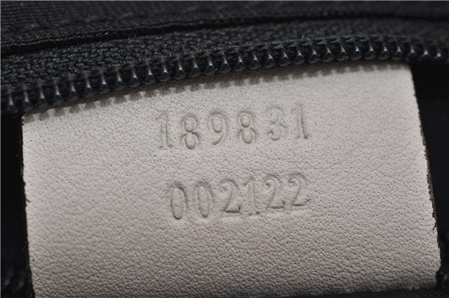 Authentic GUCCI Abbey Vintage Shoulder Tote Bag Leather 189831 White 2764E