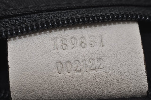 Authentic GUCCI Abbey Vintage Shoulder Tote Bag Leather 189831 White 2764E