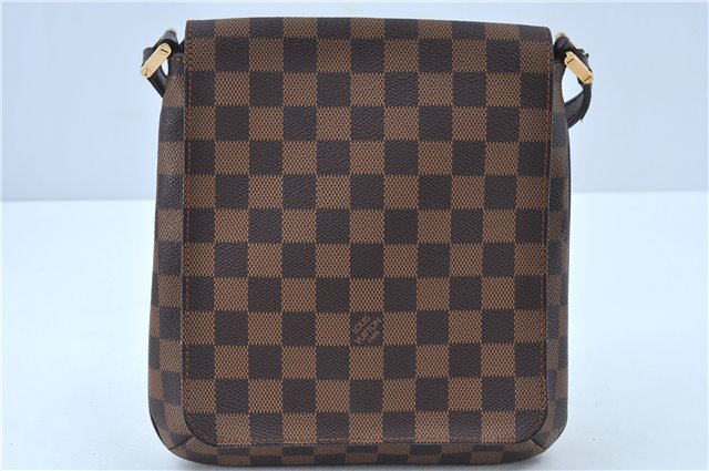 Authentic Louis Vuitton Damier Musette Salsa Shoulder Bag N51260 LV 2765D