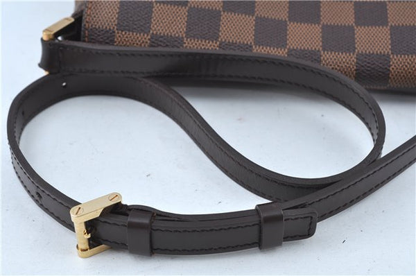 Authentic Louis Vuitton Damier Musette Salsa Shoulder Bag N51260 LV 2765D