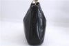 Authentic GUCCI Bamboo Vintage 2Way Shoulder Hand Bag Purse Leather Black 2766E