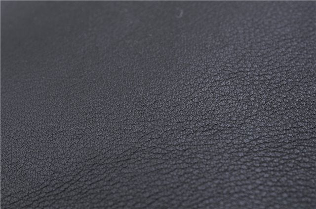 Authentic GUCCI Bamboo Vintage 2Way Shoulder Hand Bag Purse Leather Black 2766E