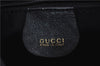 Authentic GUCCI Bamboo Vintage 2Way Shoulder Hand Bag Purse Leather Black 2766E