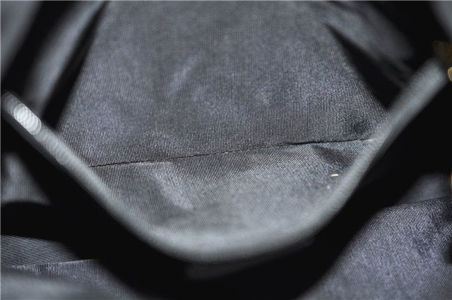 Authentic GUCCI Bamboo Vintage 2Way Shoulder Hand Bag Purse Leather Black 2766E