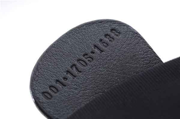 Authentic GUCCI Bamboo Vintage 2Way Shoulder Hand Bag Purse Leather Black 2766E