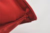Authentic PRADA METAL Vintage Nylon Tessuto Hand Bag Purse B7004 Red 2766I