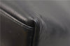 Authentic GUCCI Bamboo Vintage Shoulder Hand Bag Purse Leather Black 2767E