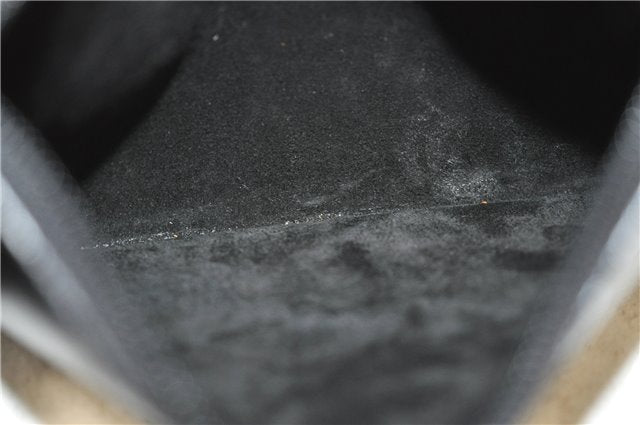 Authentic GUCCI Bamboo Vintage Shoulder Hand Bag Purse Leather Black 2767E