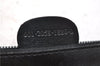 Authentic GUCCI Bamboo Vintage Shoulder Hand Bag Purse Leather Black 2767E