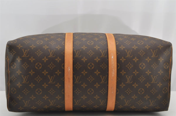 Authentic Louis Vuitton Monogram Keepall 50 Travel Boston Bag M41426 LV 2767I