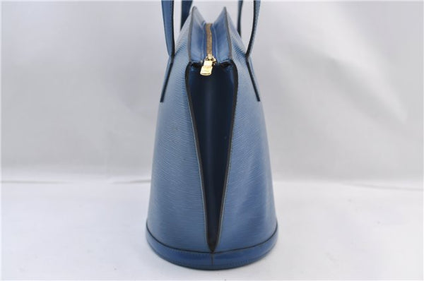 Auth Louis Vuitton Epi Saint Jacques Shopping Shoulder Bag Blue M52265 LV 2768F