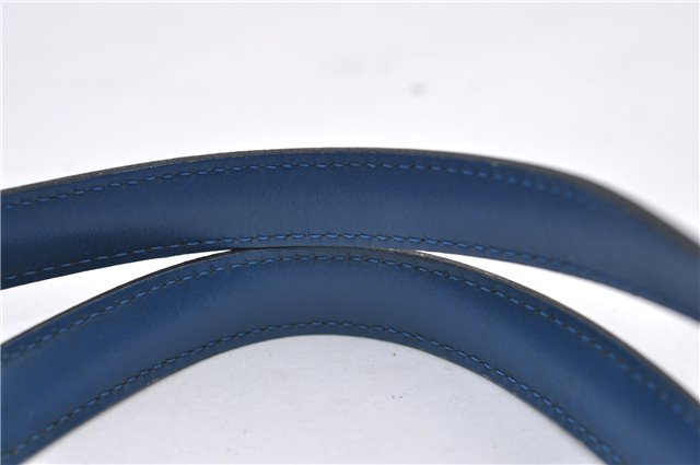 Auth Louis Vuitton Epi Saint Jacques Shopping Shoulder Bag Blue M52265 LV 2768F