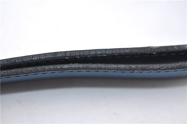 Auth Louis Vuitton Epi Saint Jacques Shopping Shoulder Bag Blue M52265 LV 2768F