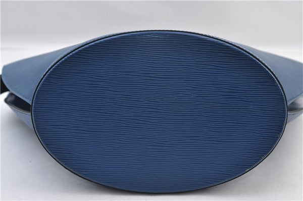 Auth Louis Vuitton Epi Saint Jacques Shopping Shoulder Bag Blue M52265 LV 2768F