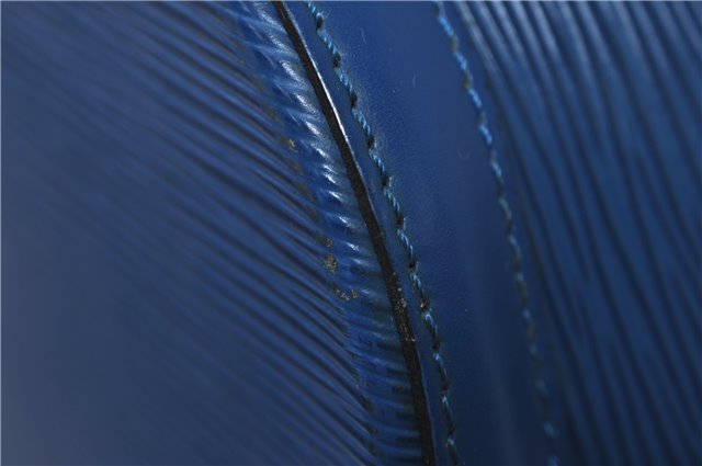 Auth Louis Vuitton Epi Saint Jacques Shopping Shoulder Bag Blue M52265 LV 2768F