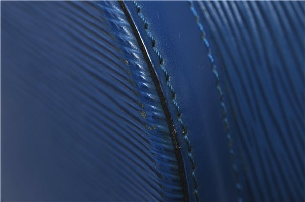 Auth Louis Vuitton Epi Saint Jacques Shopping Shoulder Bag Blue M52265 LV 2768F