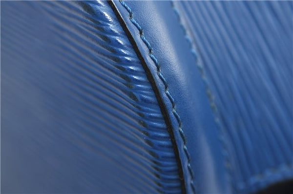 Auth Louis Vuitton Epi Saint Jacques Shopping Shoulder Bag Blue M52265 LV 2768F