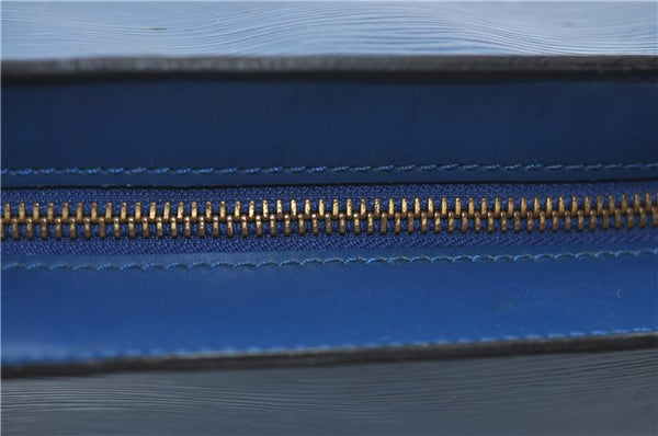 Auth Louis Vuitton Epi Saint Jacques Shopping Shoulder Bag Blue M52265 LV 2768F