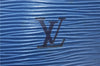 Auth Louis Vuitton Epi Saint Jacques Shopping Shoulder Bag Blue M52265 LV 2768F