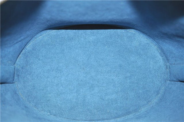 Auth Louis Vuitton Epi Saint Jacques Shopping Shoulder Bag Blue M52265 LV 2768F