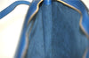 Auth Louis Vuitton Epi Saint Jacques Shopping Shoulder Bag Blue M52265 LV 2768F