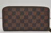 Authentic Louis Vuitton Damier Zippy Long Wallet Purse N60015 LV 2768I