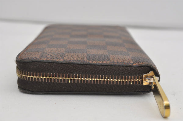 Authentic Louis Vuitton Damier Zippy Long Wallet Purse N60015 LV 2768I