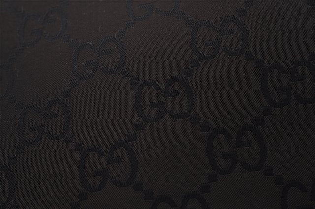 Authentic GUCCI Bamboo Vintage Hand Bag GG Nylon Leather 0021016 Brown 2769E