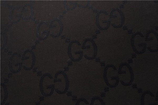 Authentic GUCCI Bamboo Vintage Hand Bag GG Nylon Leather 0021016 Brown 2769E