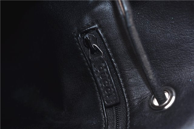 Authentic GUCCI Shoulder Hand Bag Purse GG Canvas Leather 0013748 Brown 2770E