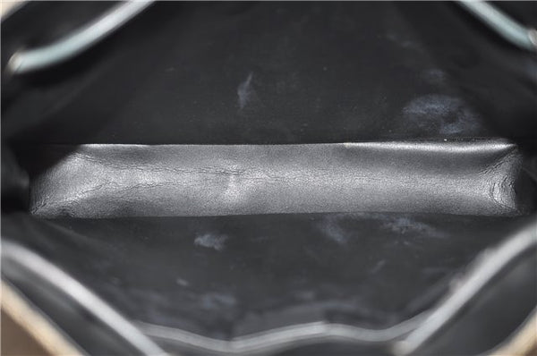 Authentic GUCCI Shoulder Hand Bag Purse GG Canvas Leather 0013748 Brown 2770E