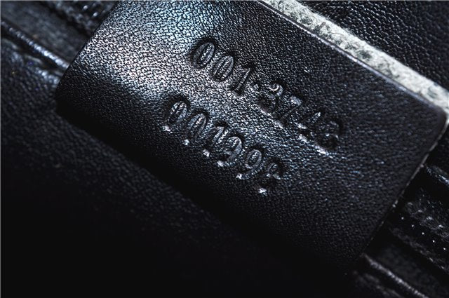 Authentic GUCCI Shoulder Hand Bag Purse GG Canvas Leather 0013748 Brown 2770E