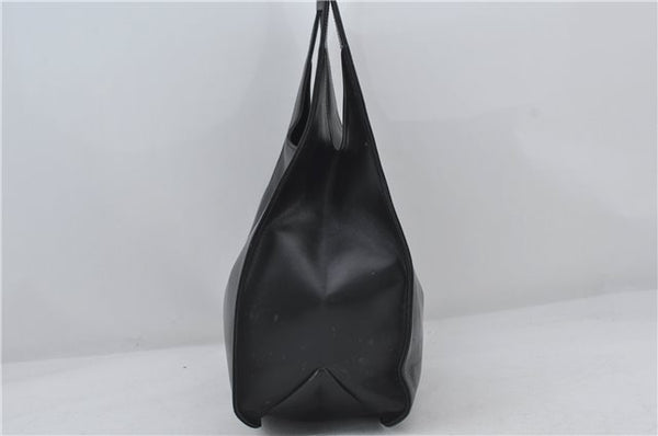 Authentic GUCCI Vintage Shoulder Hand Bag Purse Leather 0013167 Black 2773E