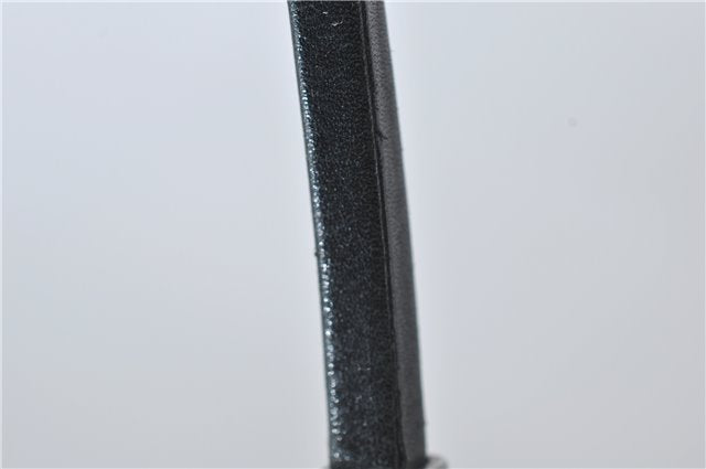 Authentic GUCCI Vintage Shoulder Hand Bag Purse Leather 0013167 Black 2773E