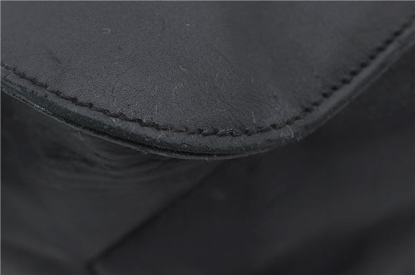 Authentic GUCCI Vintage Shoulder Hand Bag Purse Leather 0013167 Black 2773E