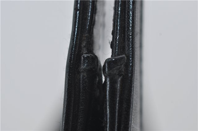 Authentic GUCCI Vintage Shoulder Hand Bag Purse Leather 0013167 Black 2773E