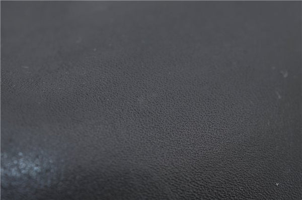 Authentic GUCCI Vintage Shoulder Hand Bag Purse Leather 0013167 Black 2773E