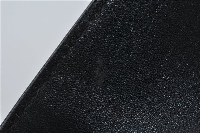 Authentic GUCCI Vintage Shoulder Hand Bag Purse Leather 0013167 Black 2773E