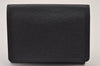 Auth Louis Vuitton Taiga Enveloppe Cartes de Visite Card Case M30922 Black 2773I