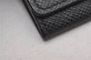 Auth Louis Vuitton Taiga Enveloppe Cartes de Visite Card Case M30922 Black 2773I