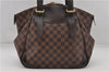 Authentic Louis Vuitton Damier Verona MM Shoulder Boston Bag N41118 LV 2774D
