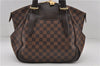 Authentic Louis Vuitton Damier Verona MM Shoulder Boston Bag N41118 LV 2774D