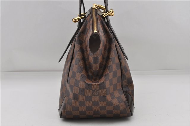 Authentic Louis Vuitton Damier Verona MM Shoulder Boston Bag N41118 LV 2774D