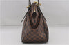 Authentic Louis Vuitton Damier Verona MM Shoulder Boston Bag N41118 LV 2774D