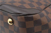 Authentic Louis Vuitton Damier Verona MM Shoulder Boston Bag N41118 LV 2774D